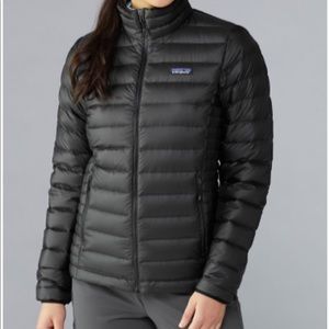 Women’s Patagonia Down Winter Coat - Large - Black